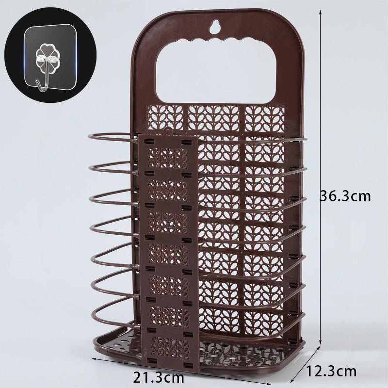 Foldable Wall-Mounted Laundry Basket