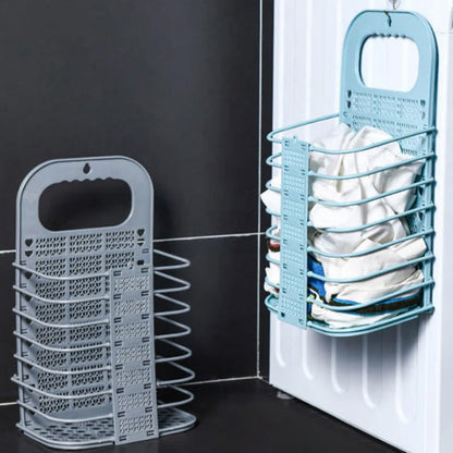 Foldable Wall-Mounted Laundry Basket