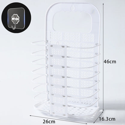 Foldable Wall-Mounted Laundry Basket
