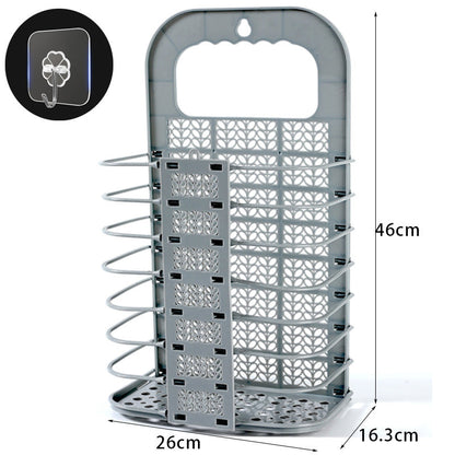 Foldable Wall-Mounted Laundry Basket