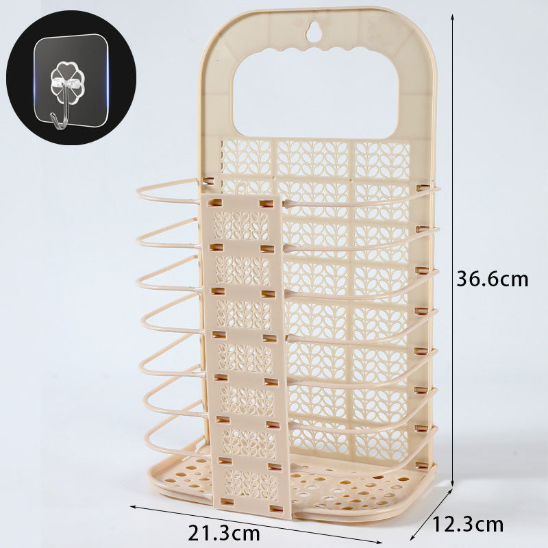 Foldable Wall-Mounted Laundry Basket