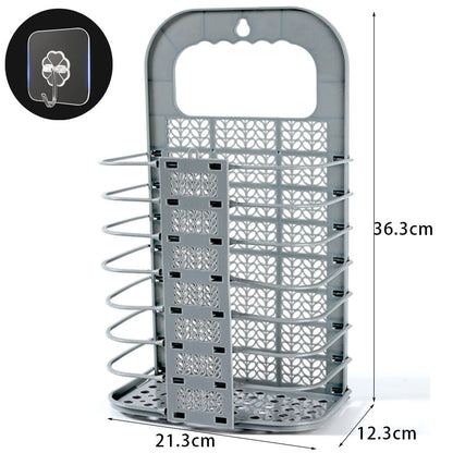 Foldable Wall-Mounted Laundry Basket