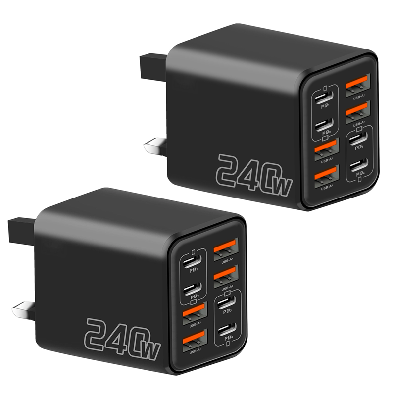 Universal GaN 8-Port Fast Wall Charger