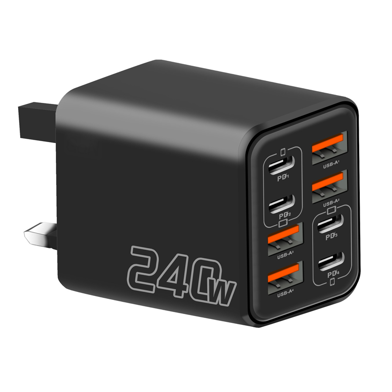 Universal GaN 8-Port Fast Wall Charger