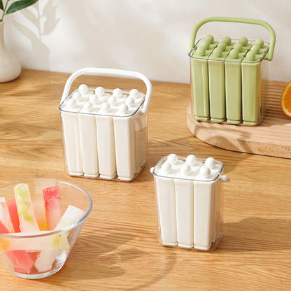 Silicone Ice Stick Tray with Storage Caddy