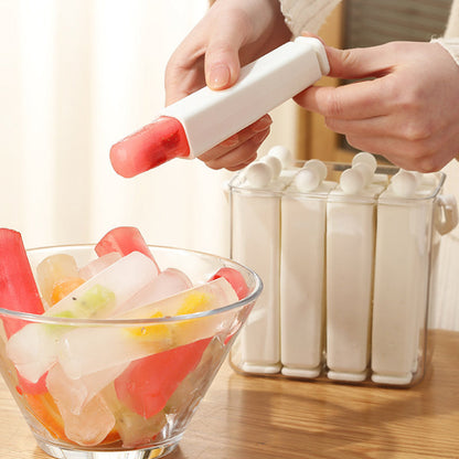 Silicone Ice Stick Tray with Storage Caddy