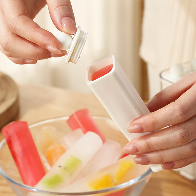 Silicone Ice Stick Tray with Storage Caddy