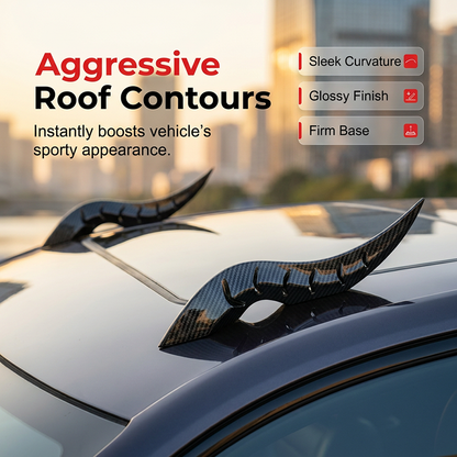 Dragon Horn Car Roof Decoration Spoiler
