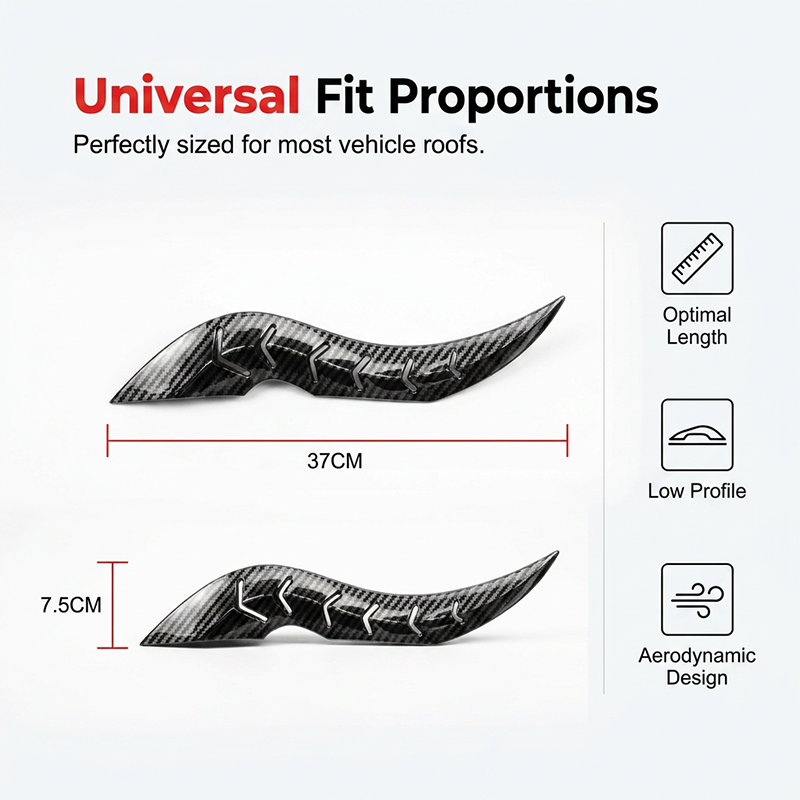 Dragon Horn Car Roof Decoration Spoiler