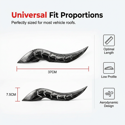 Dragon Horn Car Roof Decoration Spoiler