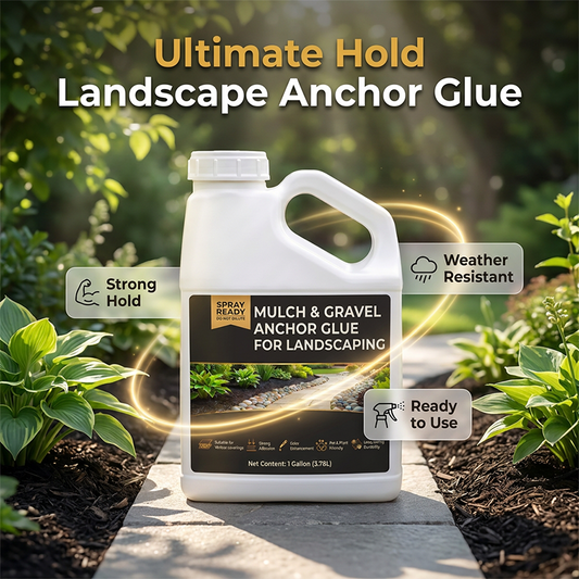 Mulch & Gravel Anchor Glue for Landscaping