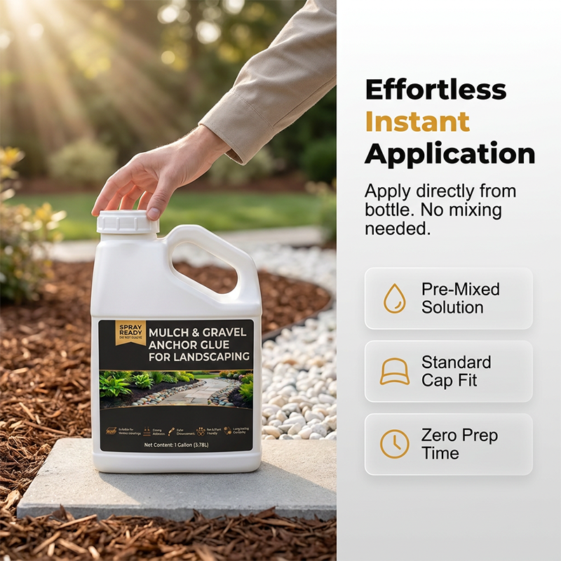 Mulch & Gravel Anchor Glue for Landscaping