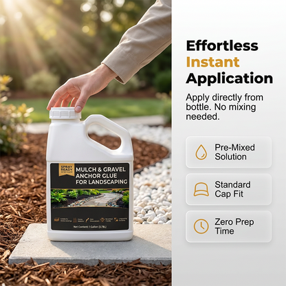 Mulch & Gravel Anchor Glue for Landscaping