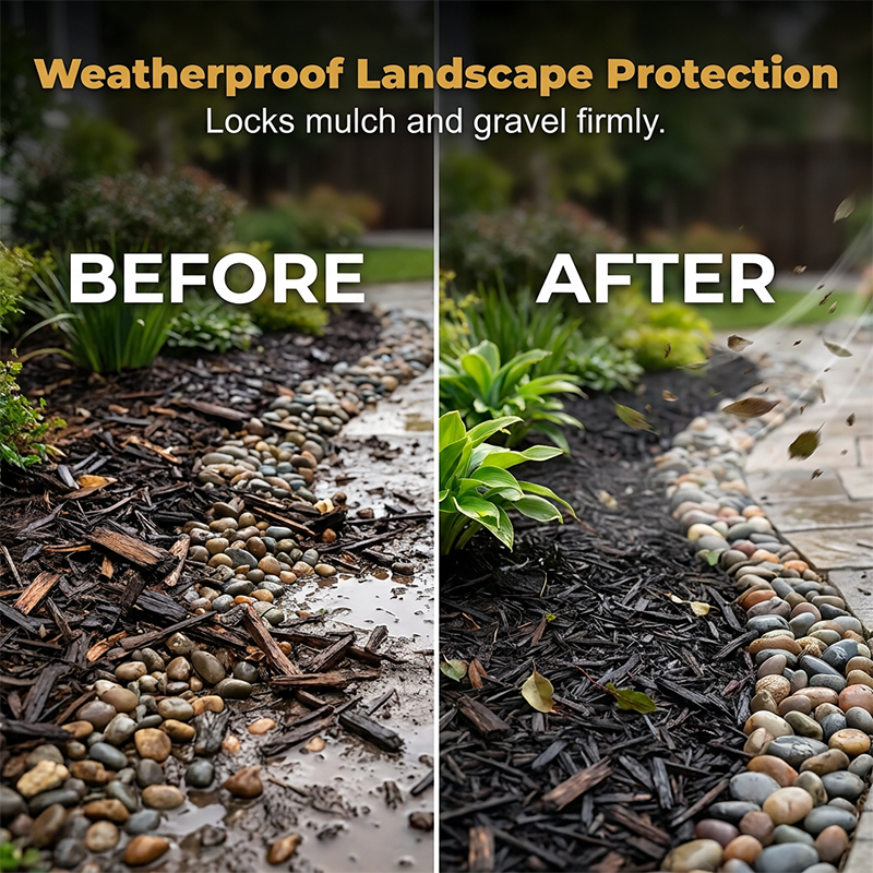 Mulch & Gravel Anchor Glue for Landscaping