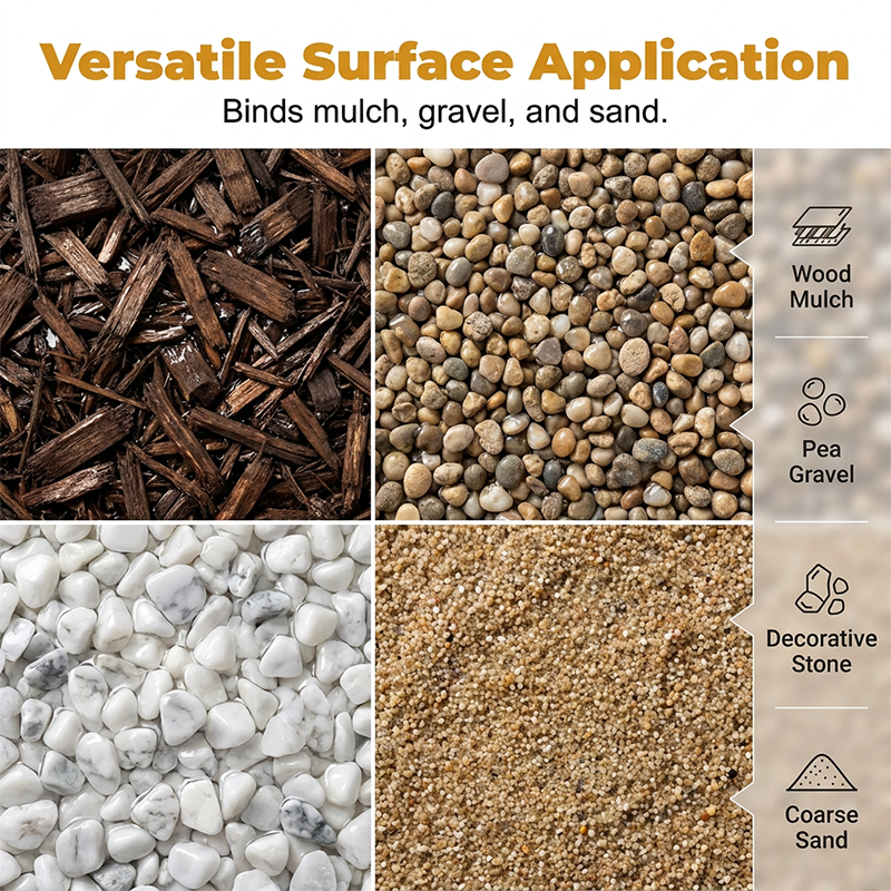 Mulch & Gravel Anchor Glue for Landscaping