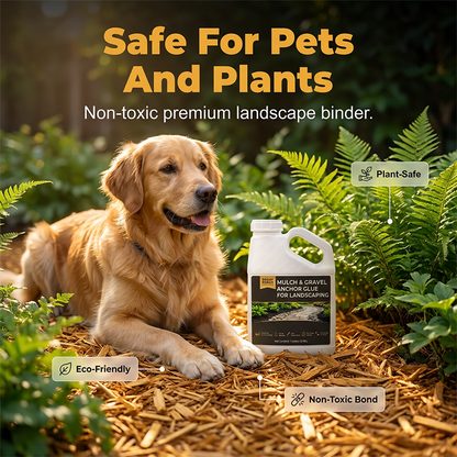 Mulch & Gravel Anchor Glue for Landscaping