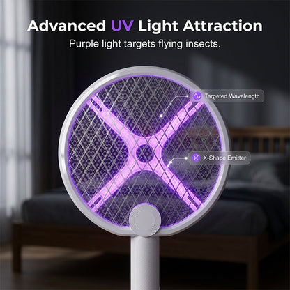 🔥Limited-time offer-Foldable Electric Mosquito Killer Lamp & Swatter