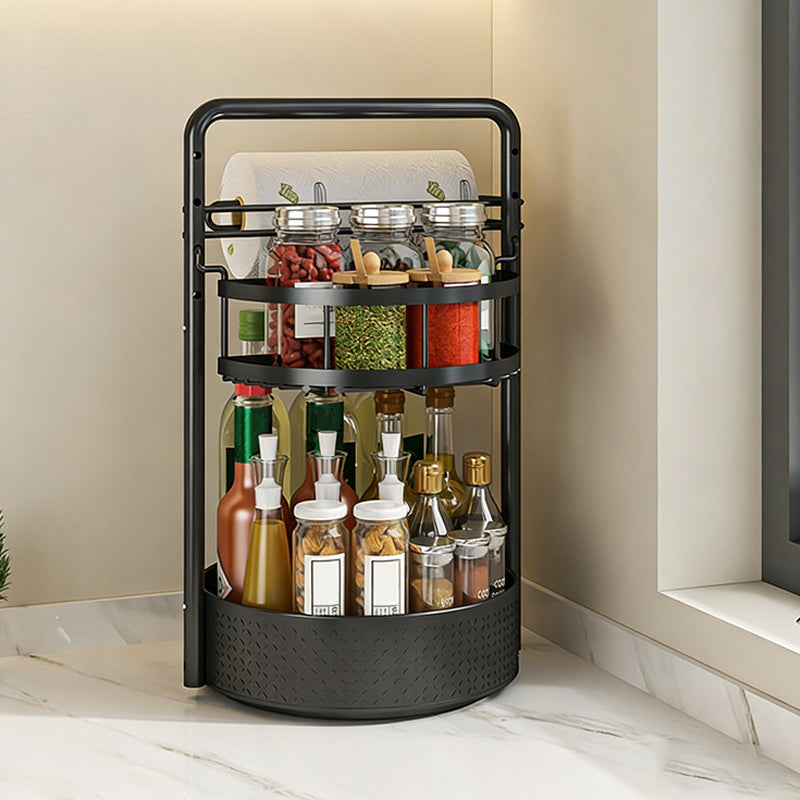 🔥2026 Hot Sale 50% OFF✨⚡ 50K+ SOLD! 🎁Multi-Functional Rotating Storage for Kitchen Perfect For Spices, Jars, Bottles & Condiments! 🍾✨🌿