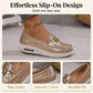 Women's Comfort Thick Sole Slip-On Shoes