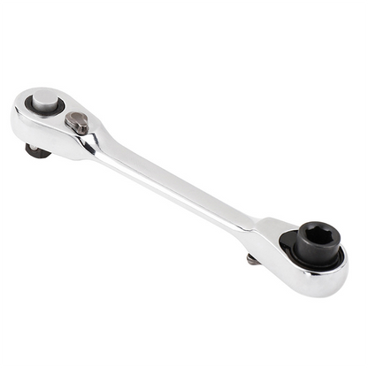 Compact Reversible Ratchet Spanner Tool 🛠️ Pocket-Sized, Perfect for Quick Jobs 🔩