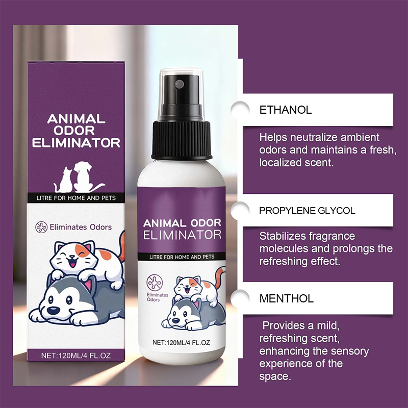 Effective Pets Odor Eliminator Spray