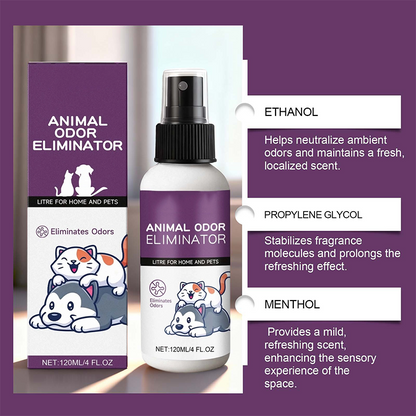 Effective Pets Odor Eliminator Spray