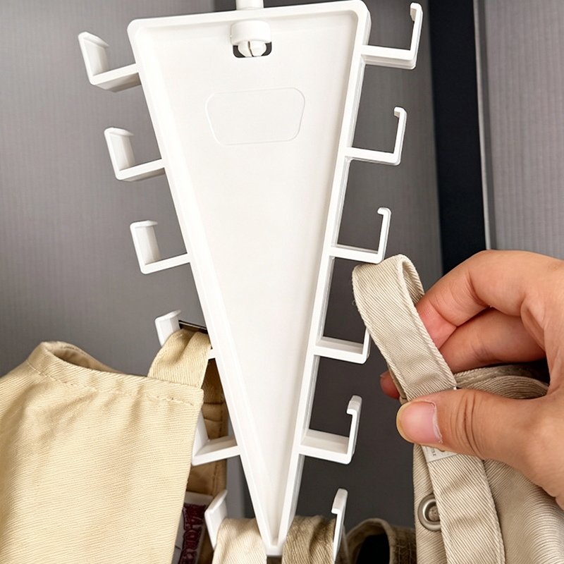 🔥Buy one, Get one free 🛒Multifunctional triangular closet organizer