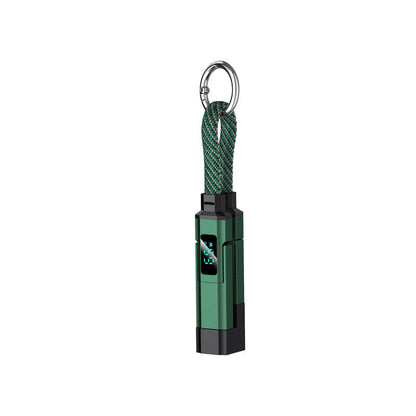 🔥Limited Time SALE 50% OFF🔥4-in-1 Digital Display Keychain Charging Cable