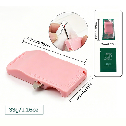 🧵 Sewing Seam Guide & Ripper – Multi-functional Tool, Easy Seam Allowance & Stitch Removal ✂️🪡