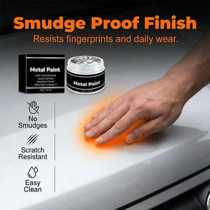 50g Quick-Dry Silver Metal Paint