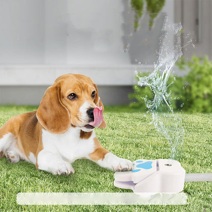 🐾💧⛲ Dog Paw-Activated Water Fountain 🐶✨