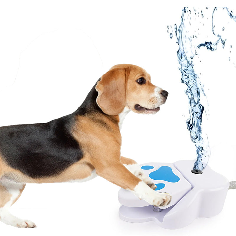 🐾💧⛲ Dog Paw-Activated Water Fountain 🐶✨