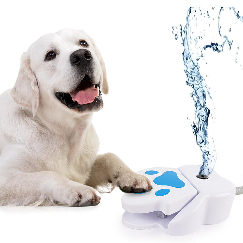 🐾💧⛲ Dog Paw-Activated Water Fountain 🐶✨