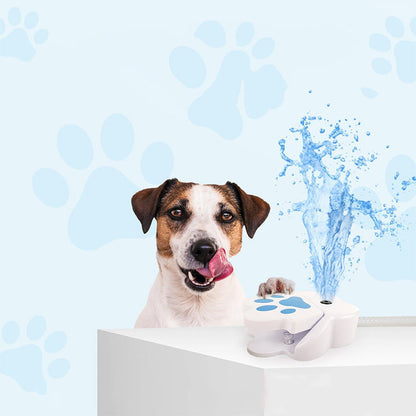 🐾💧⛲ Dog Paw-Activated Water Fountain 🐶✨