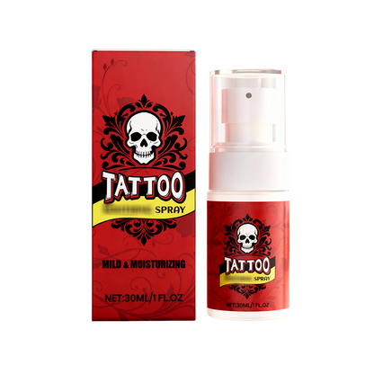 🥳2026 HOT SALE🥳💞50K+ SOLD!💉🎨 50% OFF! Tattoo Aftercare Spray – Instantly revives faded ink, ultra‑fine mist, no grease. Heals fast, colors pop like new! ✨🛡️