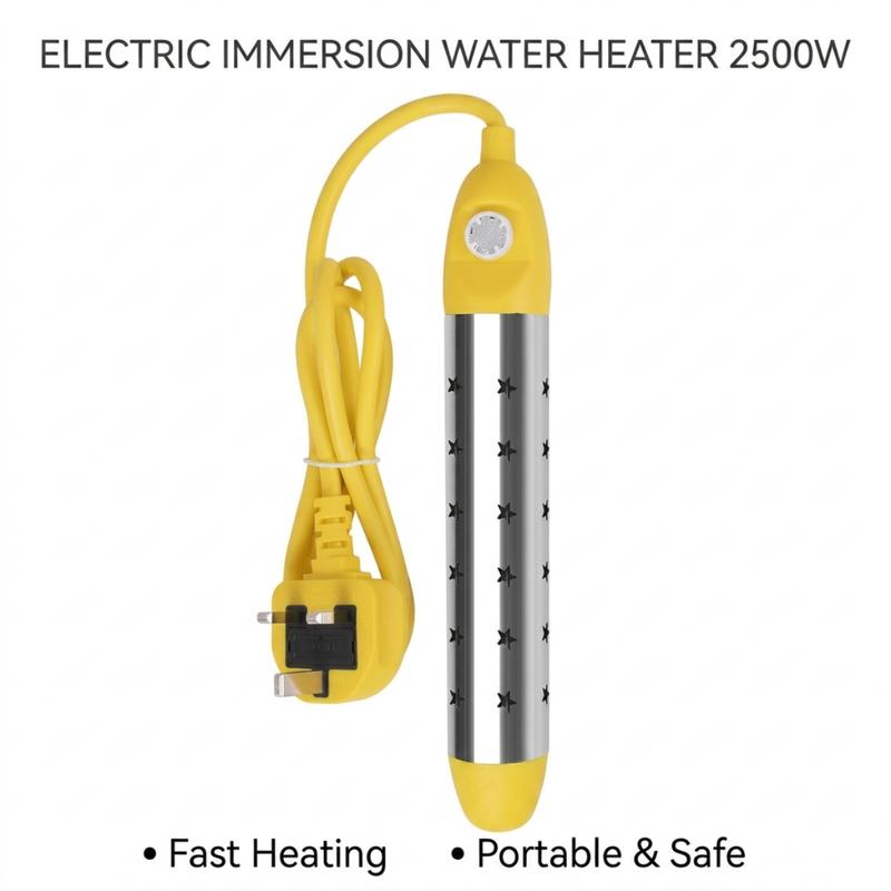 📢📢50% OFF !! ⏰Safe Anti-Scald Immersion Heater for Travel & Home
