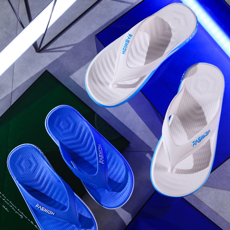 👣Ultra-Soft Sole Sporty Flip Flops for Men，Ultra-Soft SolePerfect For Beach, Gym & Daily Wear!