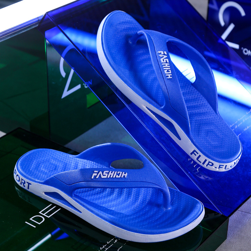 👣Ultra-Soft Sole Sporty Flip Flops for Men，Ultra-Soft SolePerfect For Beach, Gym & Daily Wear!