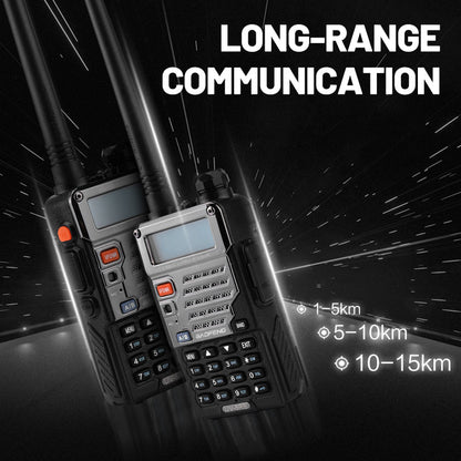Portable Two-Way Radio Walkie Talkies with Keypad