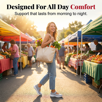 Comfortable Platform Sneakers with Adjustable Strap