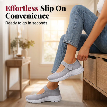 Comfortable Platform Sneakers with Adjustable Strap