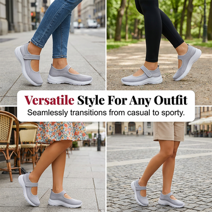 Comfortable Platform Sneakers with Adjustable Strap