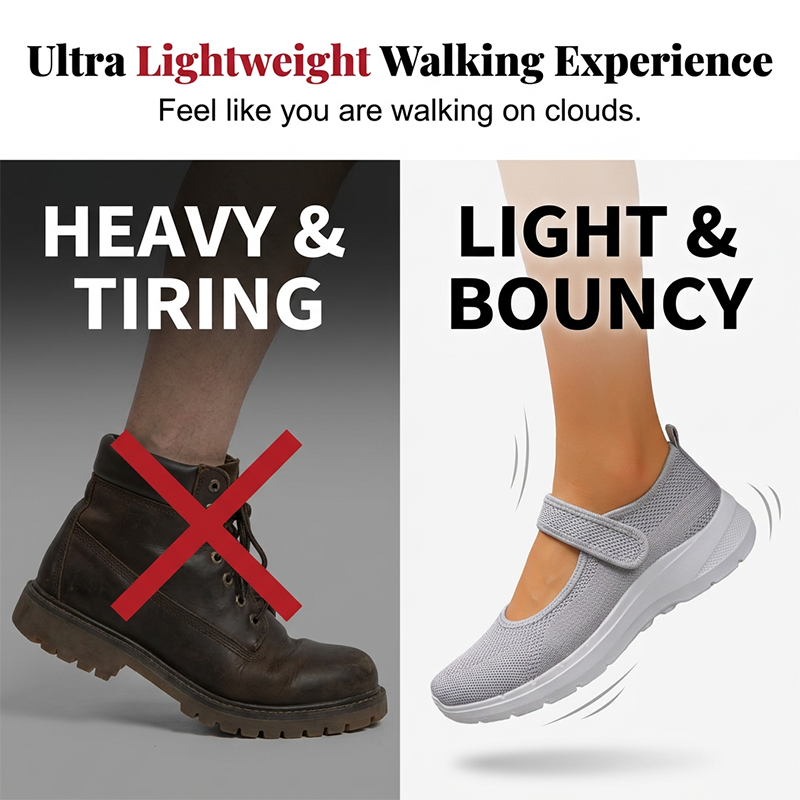 Comfortable Platform Sneakers with Adjustable Strap