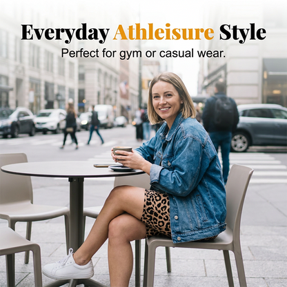 Women's High-Waisted Yoga Shorts with Pockets