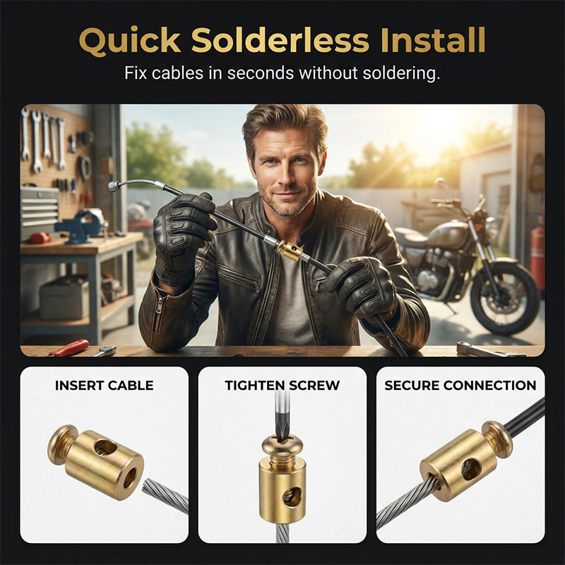 🔥New Hot Selling❤️‍🔥Motorcycle Throttle Cable End Stopper