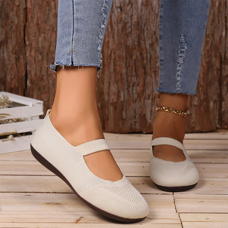 👟🌬️ 50% OFF! Breathable Knit Flats – Soft as clouds, anti‑slip sole. Walk for hours, feet stay cool & fresh. Your new favourite! 🌸✨