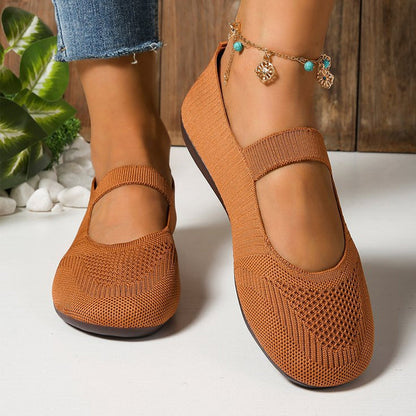 👟🌬️ 50% OFF! Breathable Knit Flats – Soft as clouds, anti‑slip sole. Walk for hours, feet stay cool & fresh. Your new favourite! 🌸✨