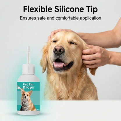 🔥Limited-time offer-Gentle Pet Ear Cleaner Drops