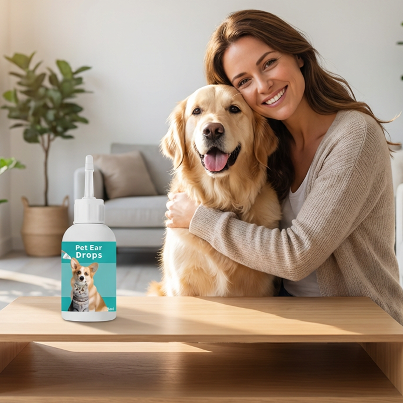 🔥Limited-time offer-Gentle Pet Ear Cleaner Drops