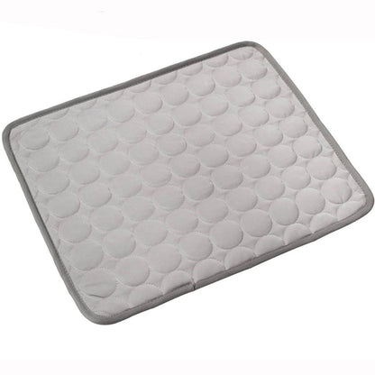 🧊Pet Cooling Ice Silk Mat – Summer Cooling Pet Bed Pad for Dogs and Cats, Breathable Washable Sleeping Cushion for Indoor and Outdoor Use, Lightweight Cooling Crate and Sofa Pet Mat